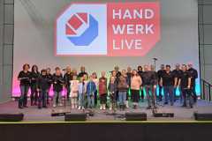 Auftritt auf der Messe HAUS-GARTEN-FREIZEIT/Handwerk Live